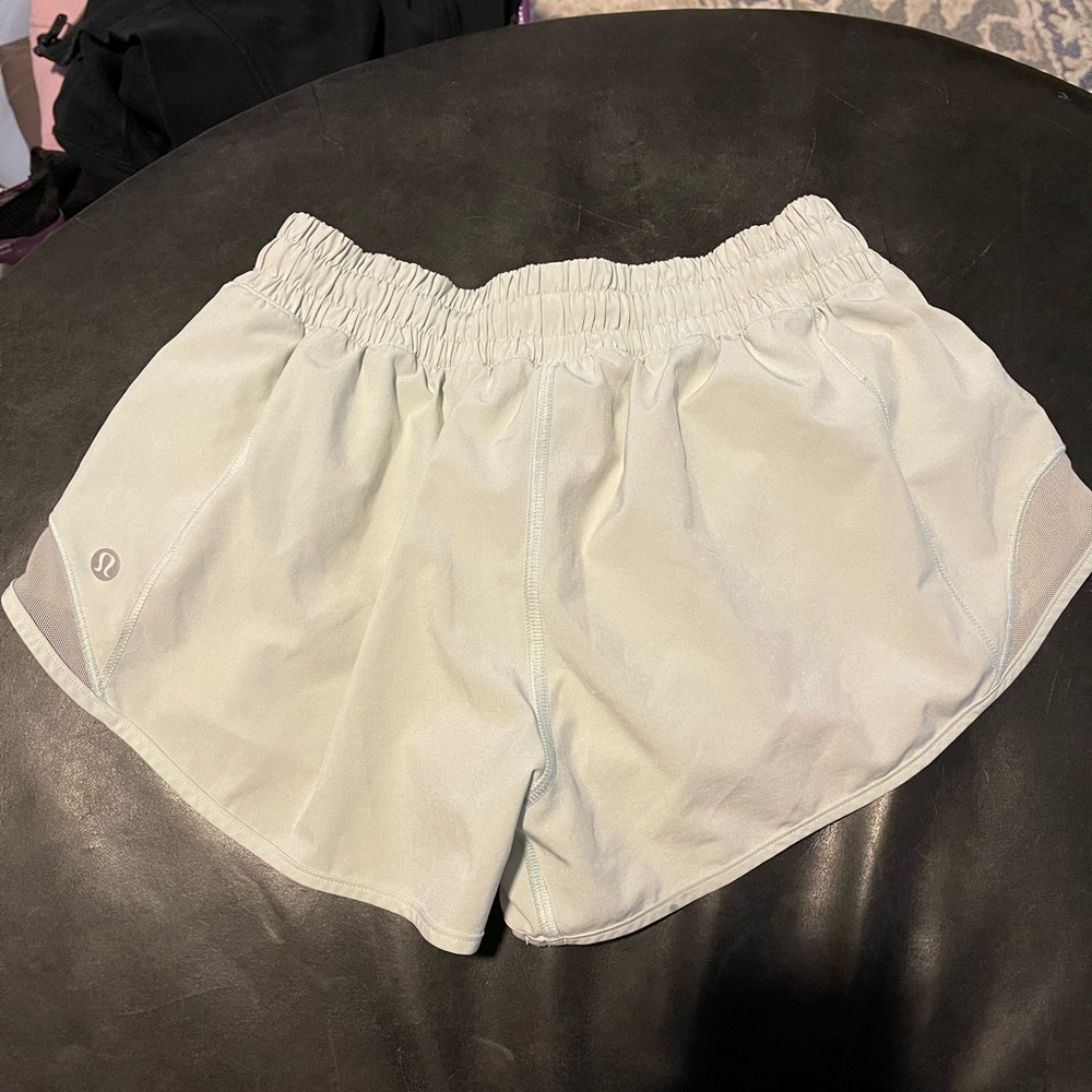Lululemon light blue hottie hot shorts - 2.5 inch length